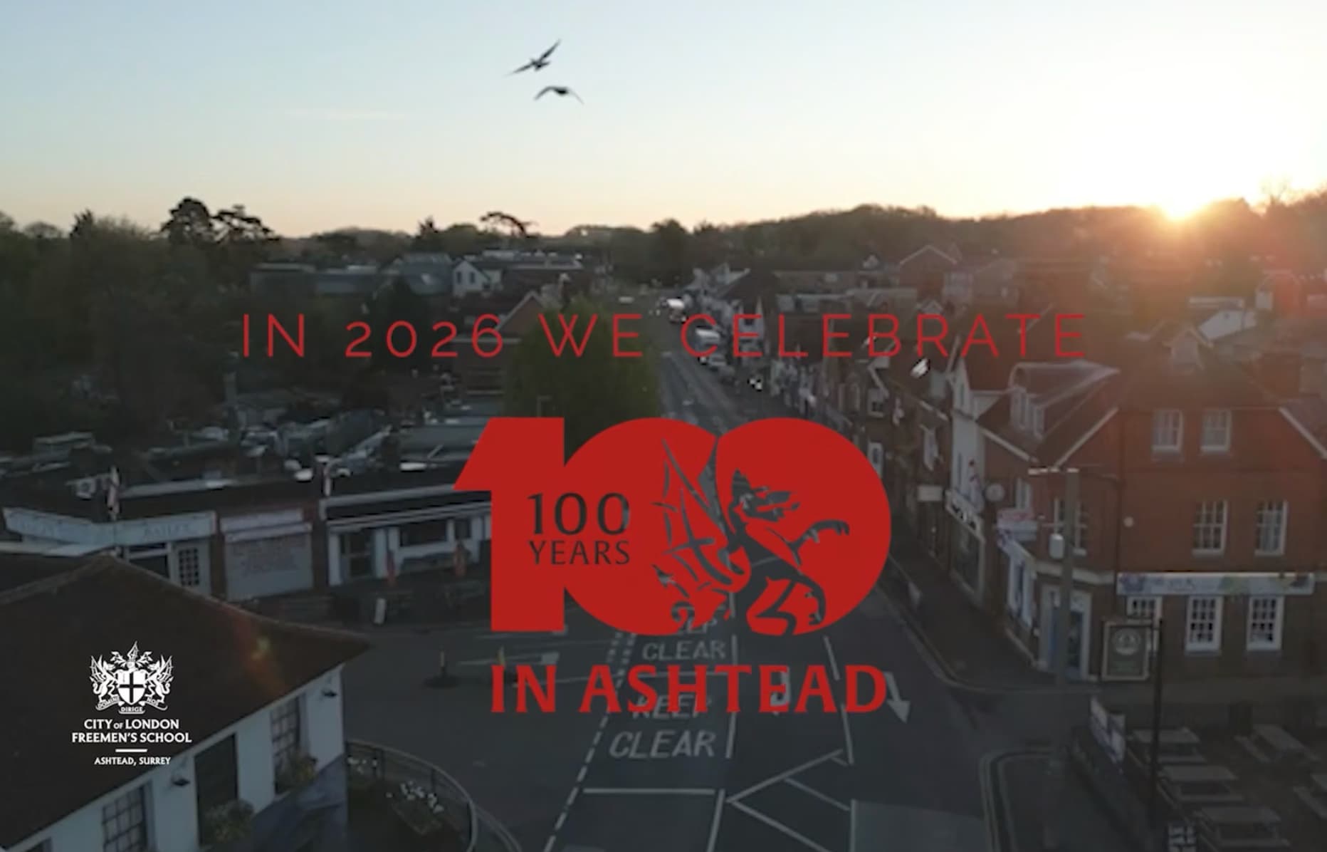 City of London Freemen's School Celebrating 100 Years in Ashtead, Surrey